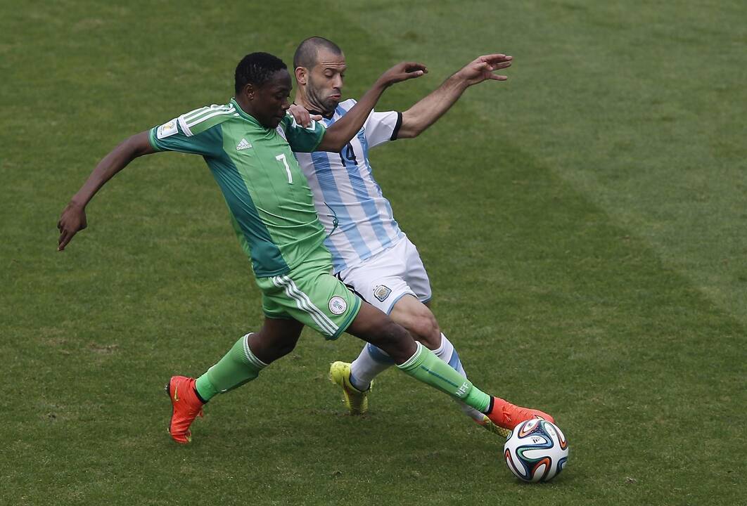 Pasaulio futbolo čempionatas: Argentina - Nigerija