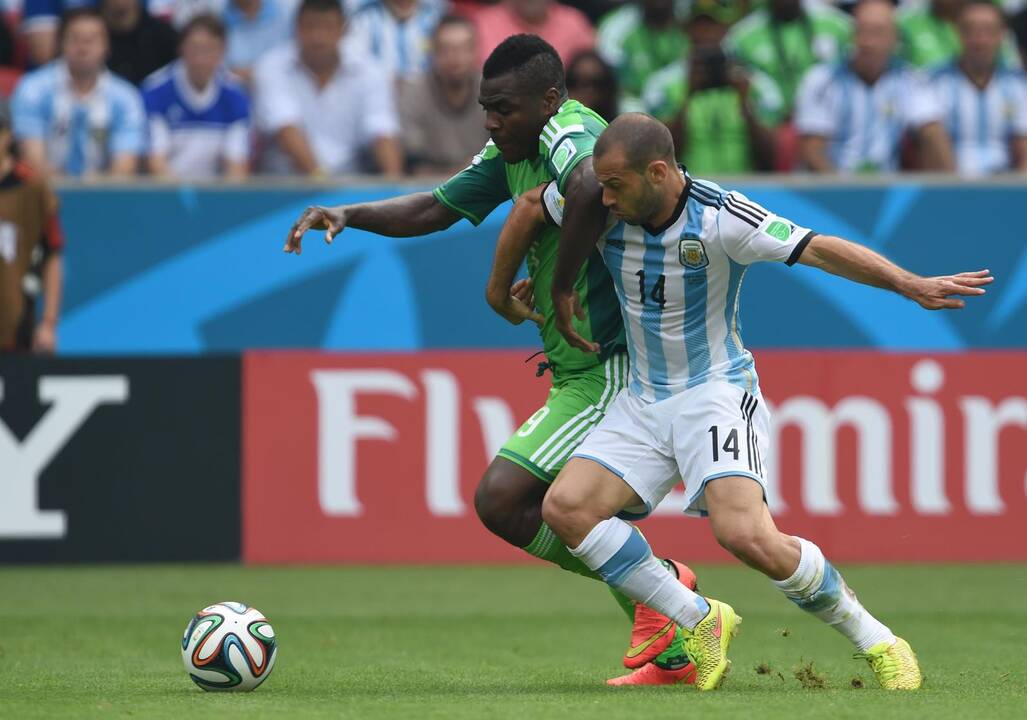 Pasaulio futbolo čempionatas: Argentina - Nigerija