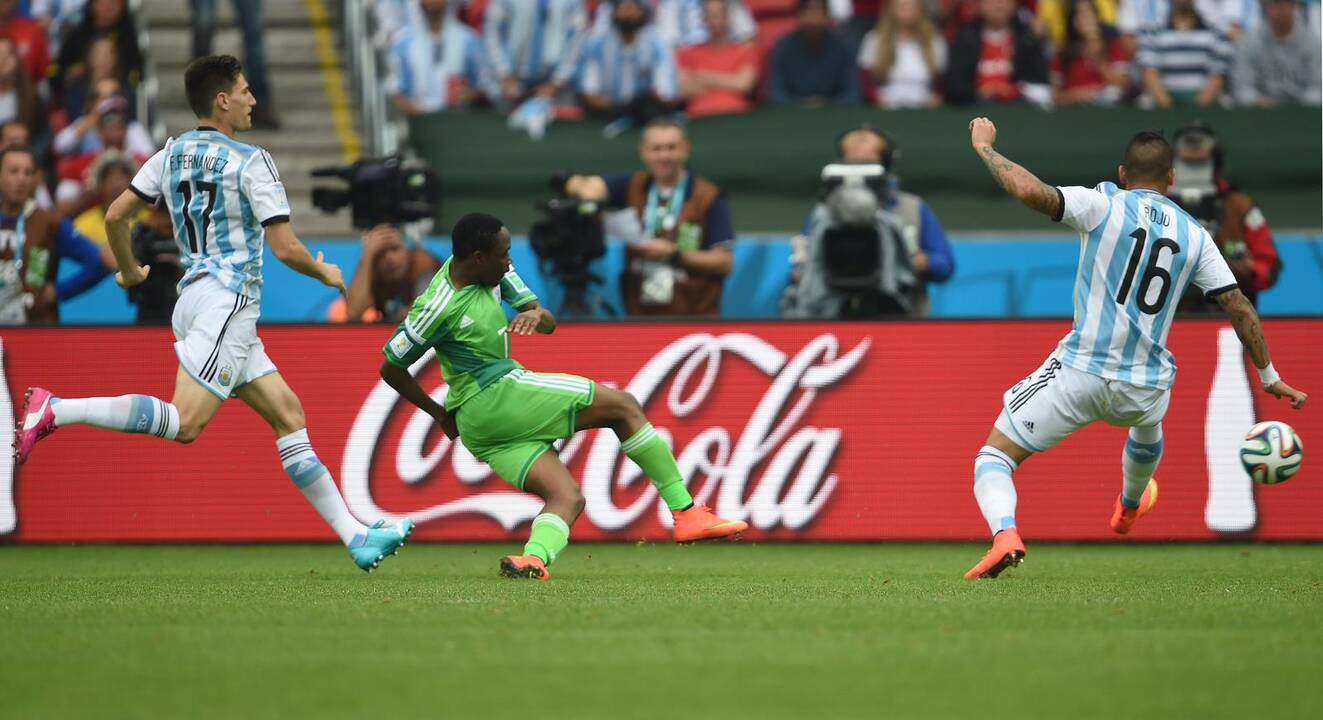 Pasaulio futbolo čempionatas: Argentina - Nigerija