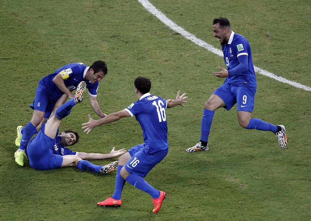 Pasaulio futbolo čempionatas: Kosta Rika - Graikija
