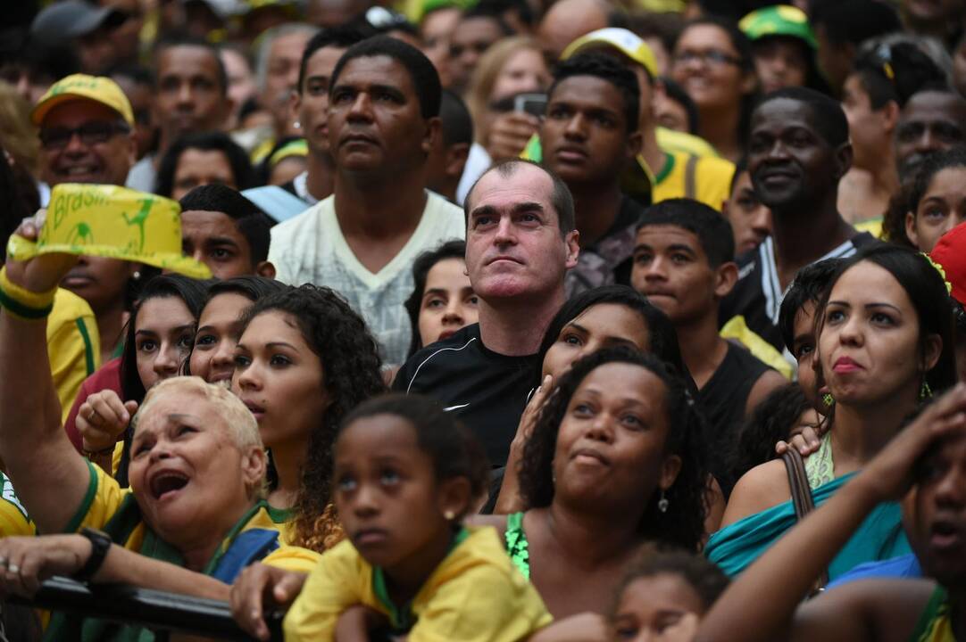 Pasaulio futbolo čempionato pusfinalis: Vokietija - Brazilija