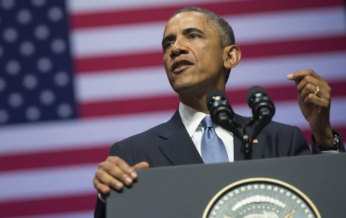 B. Obama: Jungtinės Valstijos smarkiai susirūpinusios dėl padėties Kobanėje