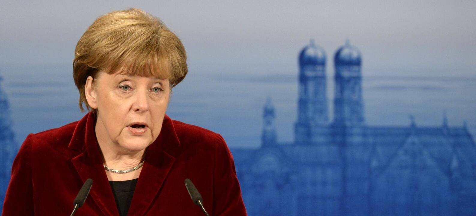 A. Merkel: ginklų siuntimas į Ukrainą nepadės