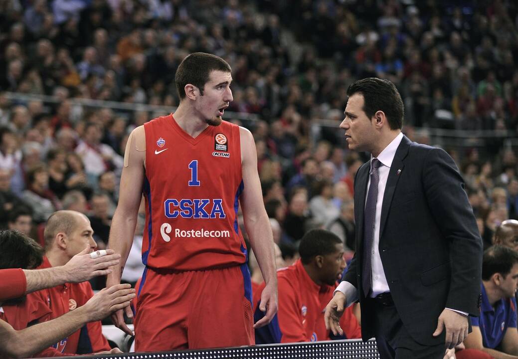 CSKA  privertė pasiduoti "Olympiacos" krepšininkus