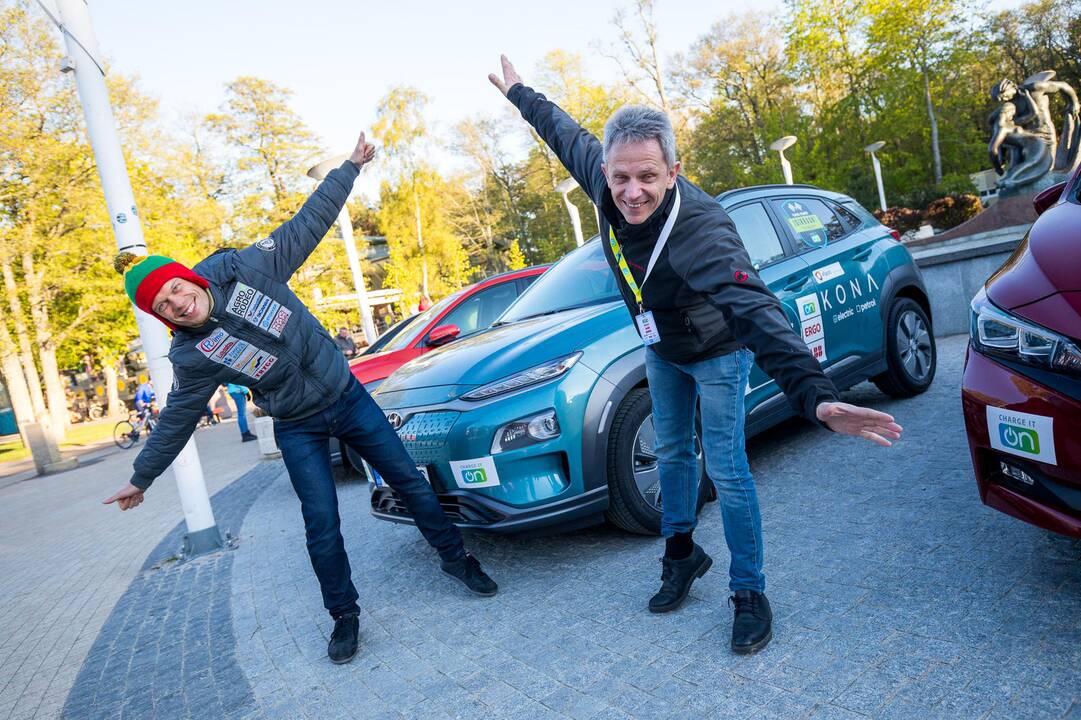 Elektromobilių varžybos „Charge it on! Vilnius – Palanga”  