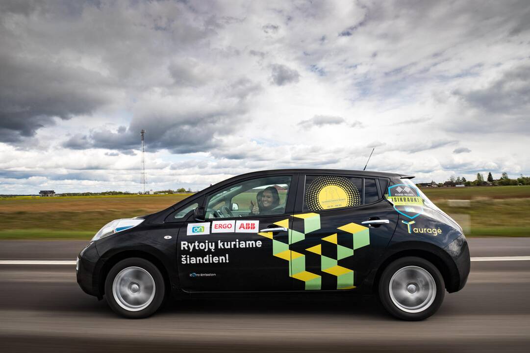 Elektromobilių varžybos „Charge it on! Vilnius – Palanga”  