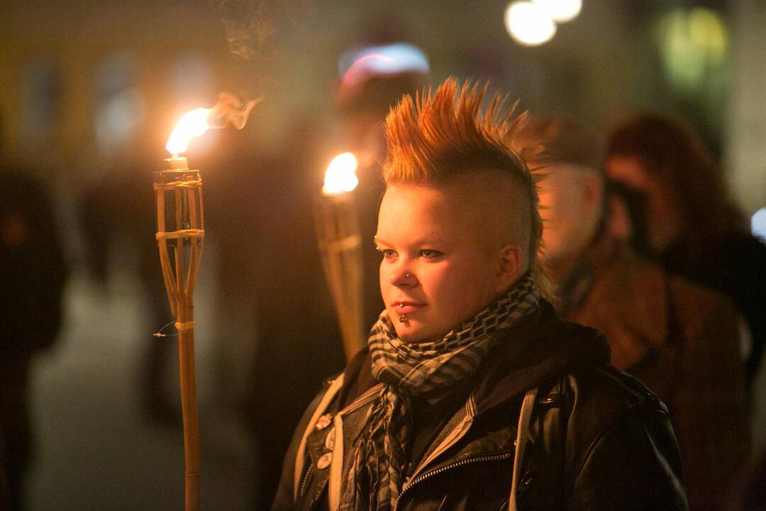 Lietuvos tautinio jaunimo sąjungos eisena