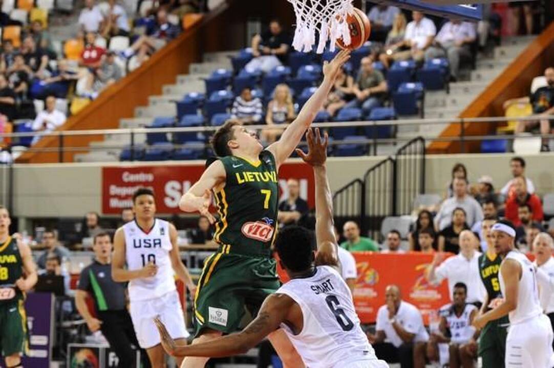 Lietuvos U-17 krepšinio rinktinė pasaulio jaunių čempionate kovos dėl bronzos 