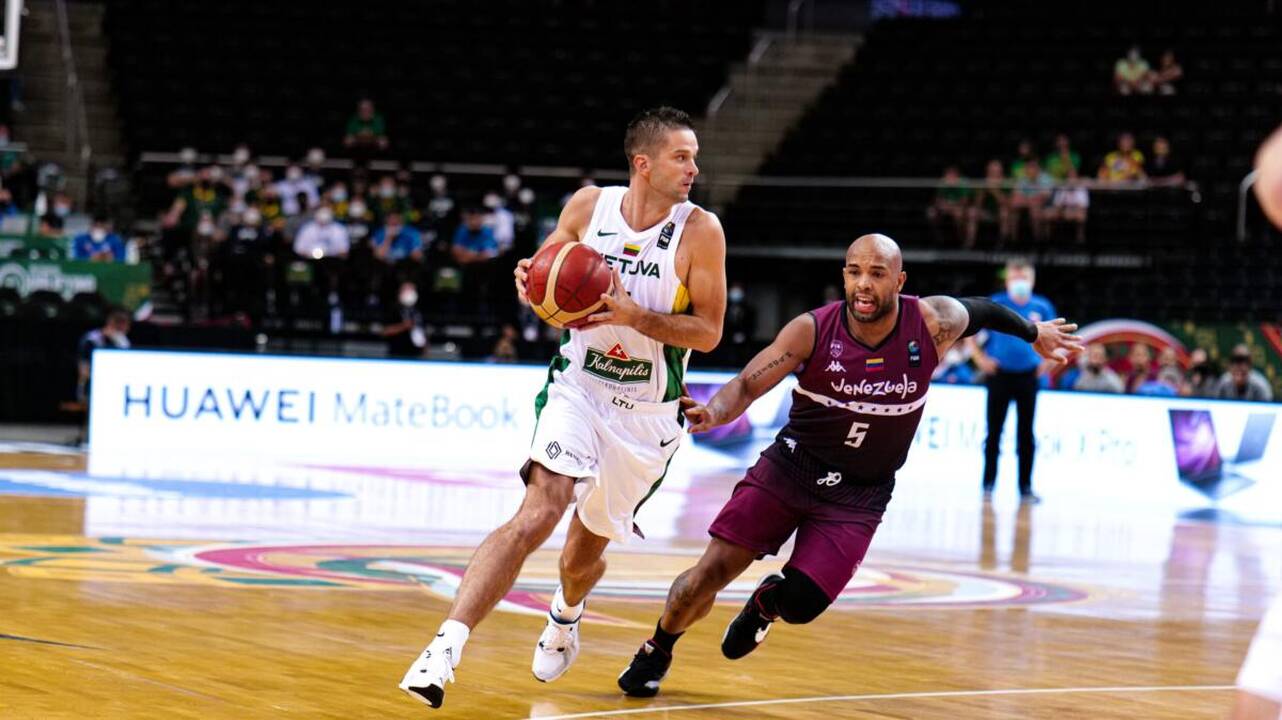 Olimpinė krepšinio atranka: Lietuva – Venesuela 76:65