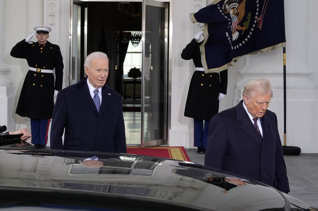 Joe Bidenas ir Donaldas Trumpas