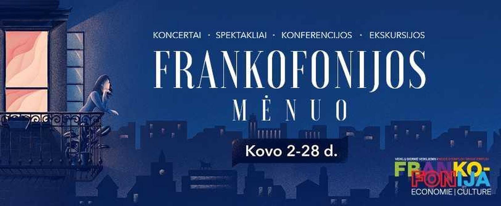 Kovas Kaune skelbiamas Frankofonijos mėnesiu