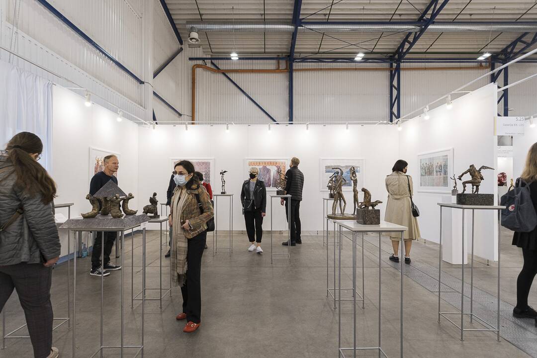 Geriausios meno mugės „ArtVilnius’20” galerijos ir menininkai
