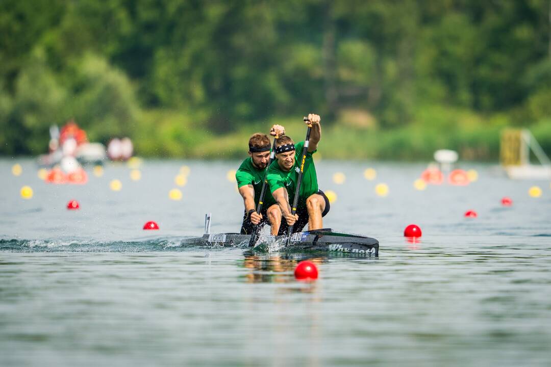 Andrejus Olijnikas ir Mindaugas Maldonis