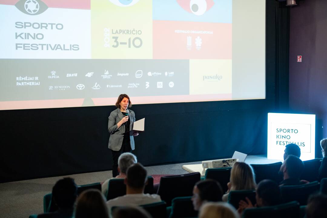 Sporto kino festivalio atidarymas