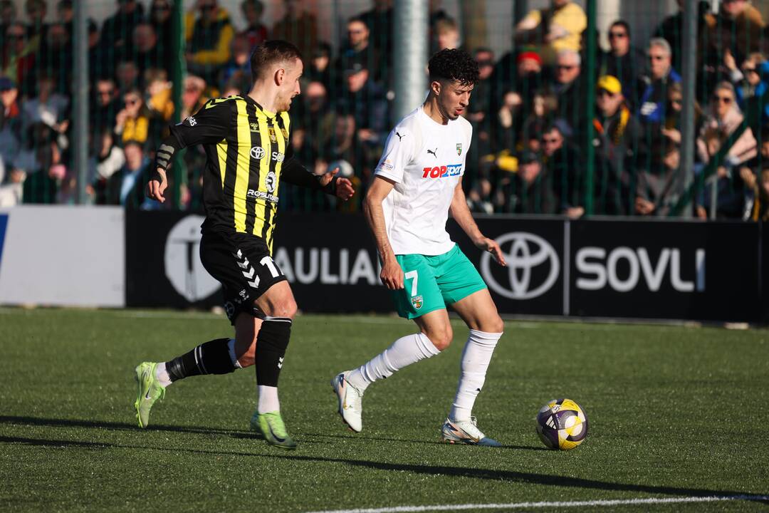 „TOPsport A lyga“: FA „Šiauliai“  – „Kauno Žalgiris“ 2:3