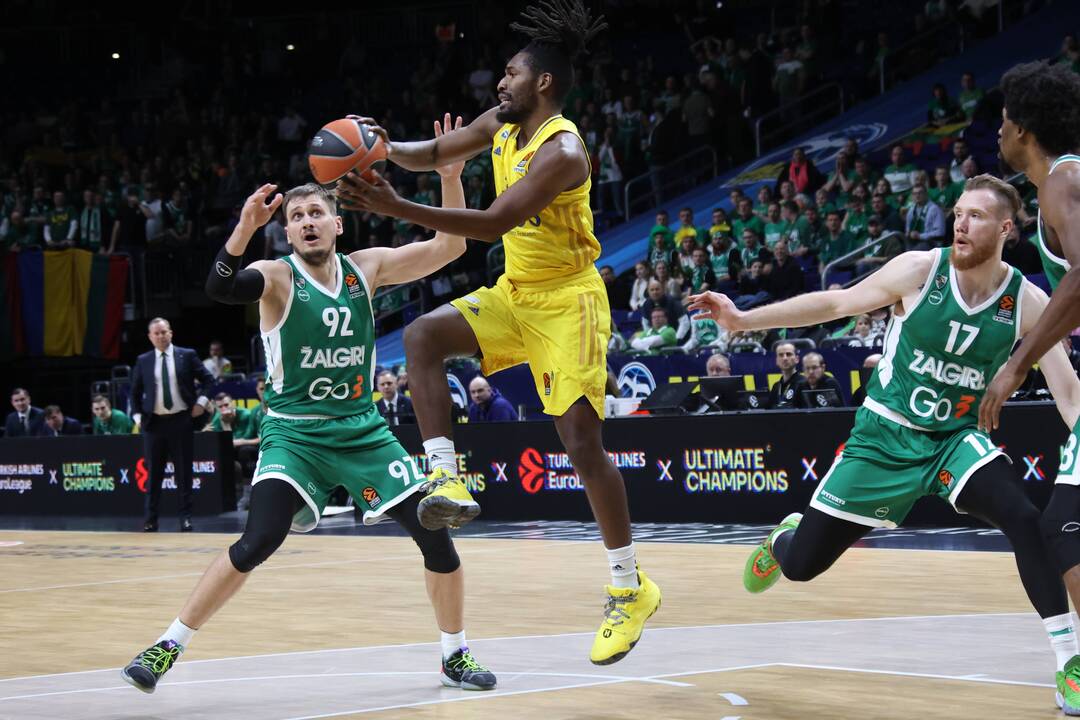 Eurolyga: Berlyno ALBA – Kauno „Žalgiris“ 63:66