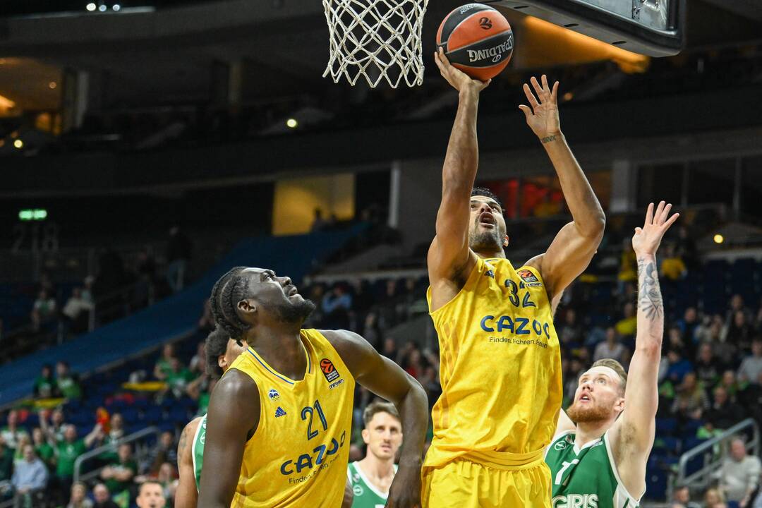Eurolyga: Berlyno ALBA – Kauno „Žalgiris“ 63:66