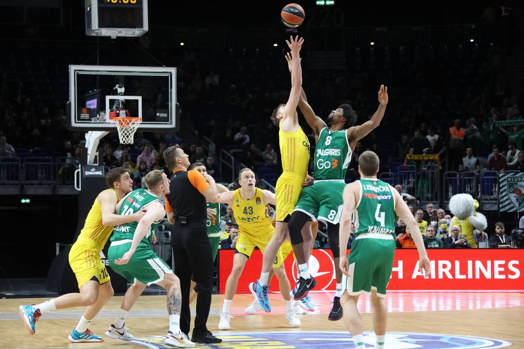 Eurolyga: Berlyno ALBA – Kauno „Žalgiris“ 63:66