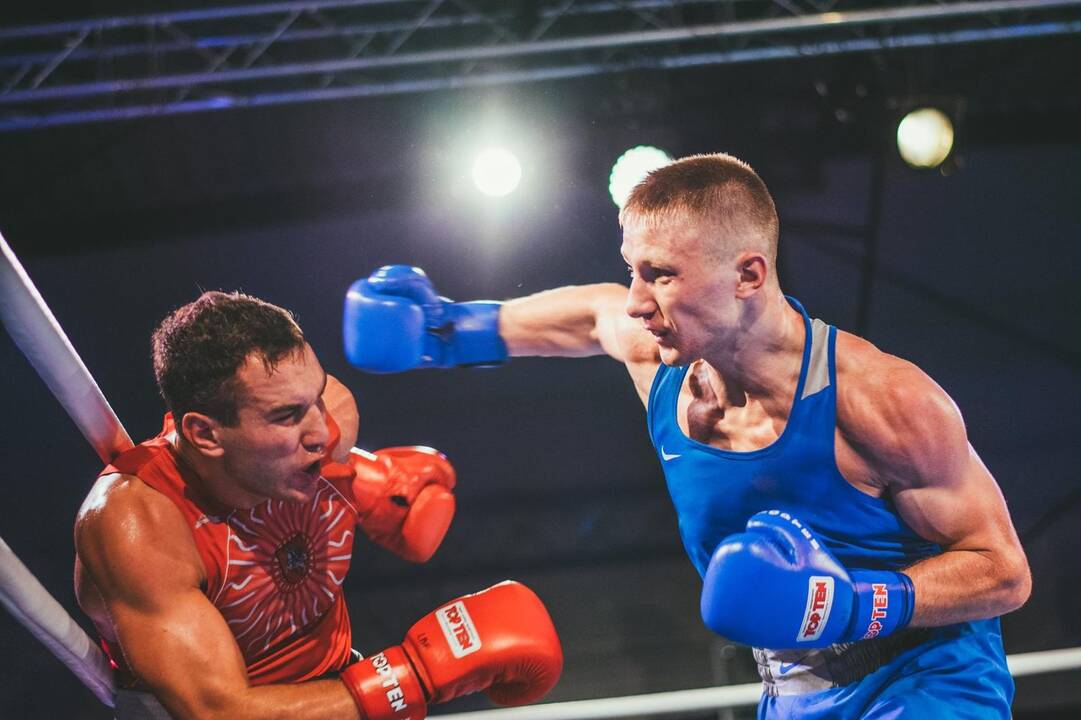 E.Skurdelis (kairėje) finale įveikė G. Lukošiūną
