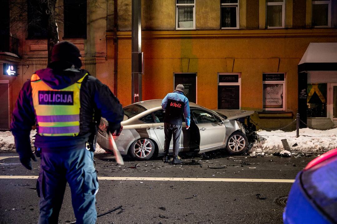 Avarija E. Ožeškienės gatvėje
