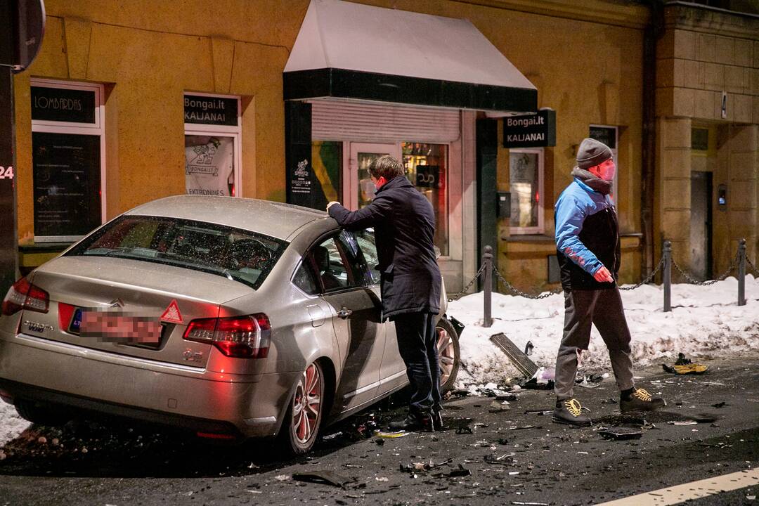 Avarija E. Ožeškienės gatvėje