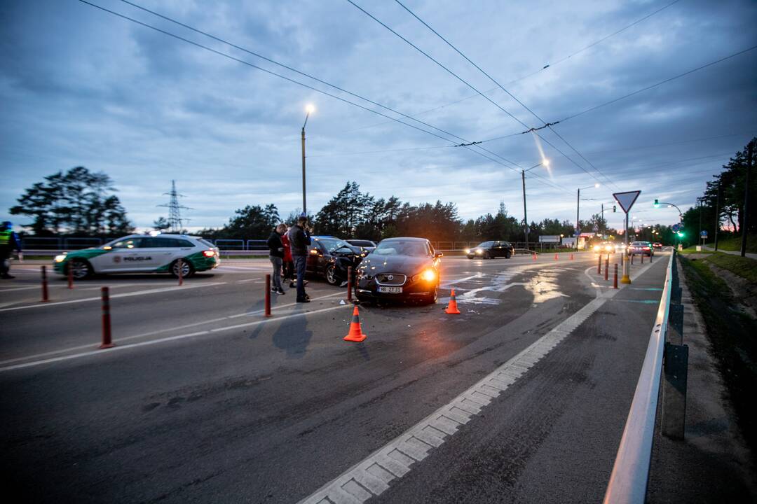 Automobilių avarija T. Masiulio gatvėje