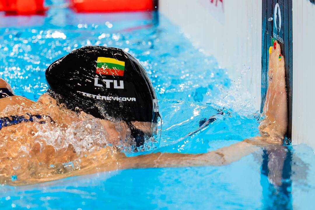 K. Teterevkova olimpinėse žaidynėse – penkta 