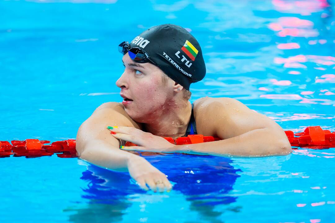 K. Teterevkova olimpinėse žaidynėse – penkta 