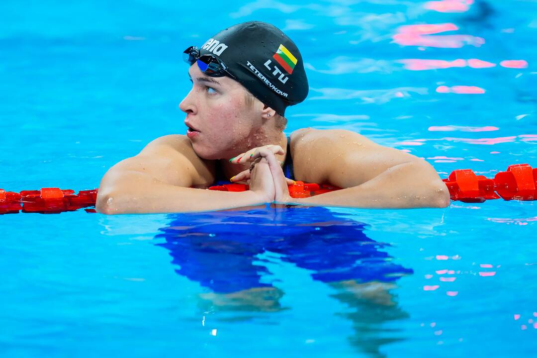 K. Teterevkova olimpinėse žaidynėse – penkta 