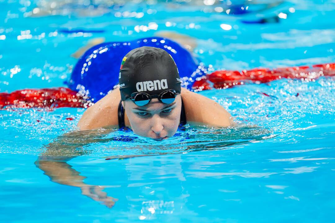 K. Teterevkova olimpinėse žaidynėse – penkta 