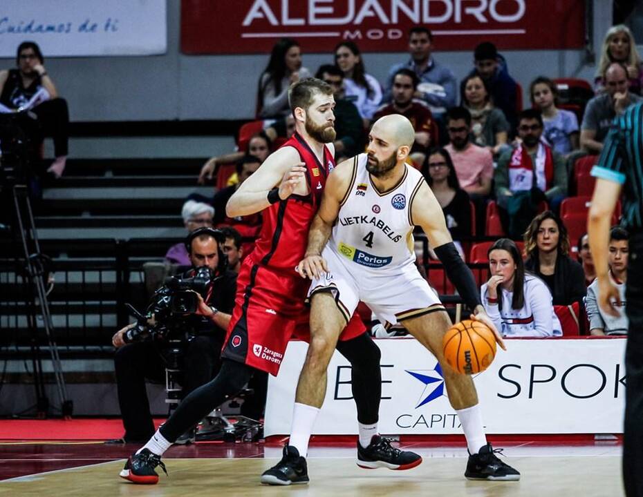Aštuntfinalio seriją „Lietkabelis“ pradėjo nesėkme