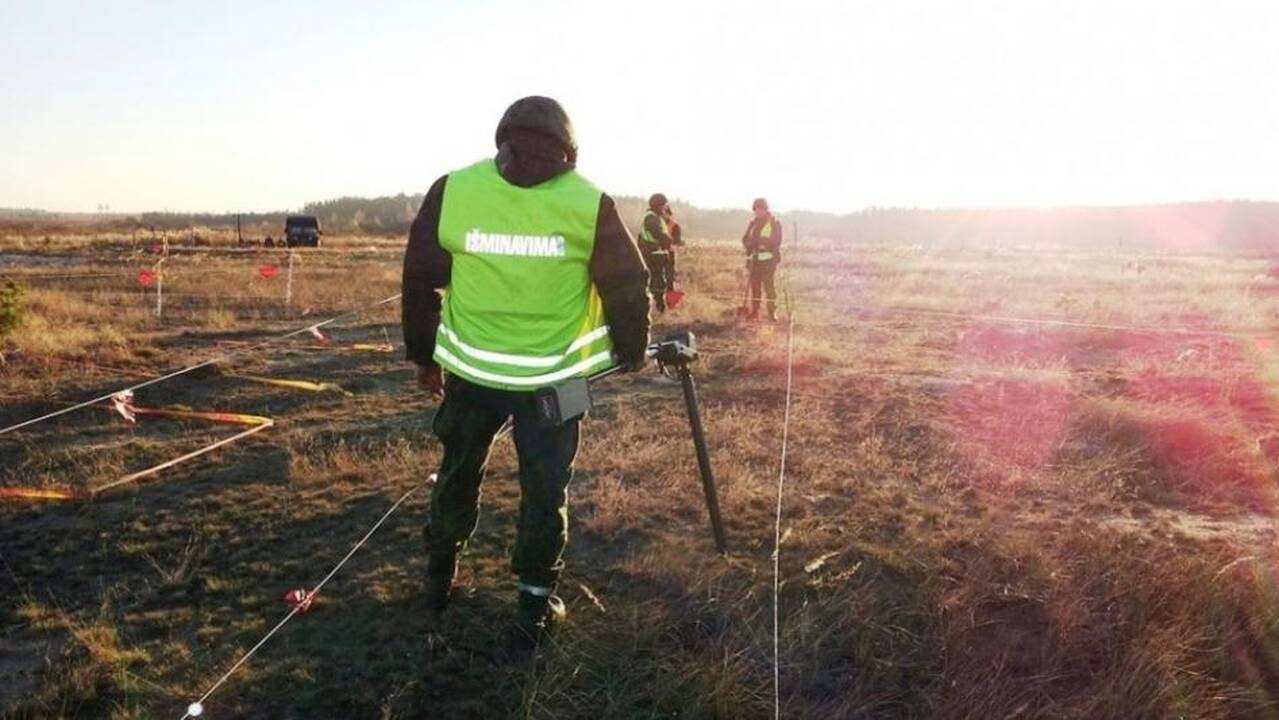Kariuomenės išminuotojai pernai neutralizavo beveik 3 tūkst. sprogmenų