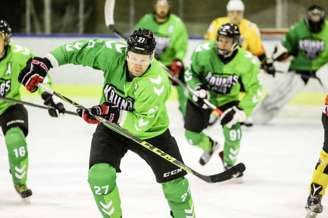 „Kauno Hockey“ ledo ritulininkai įveikė „Juodupės“ ekipą