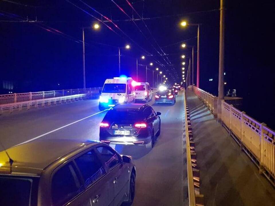 Ant P. Vileišio tilto – specialiųjų tarnybų sujudimas