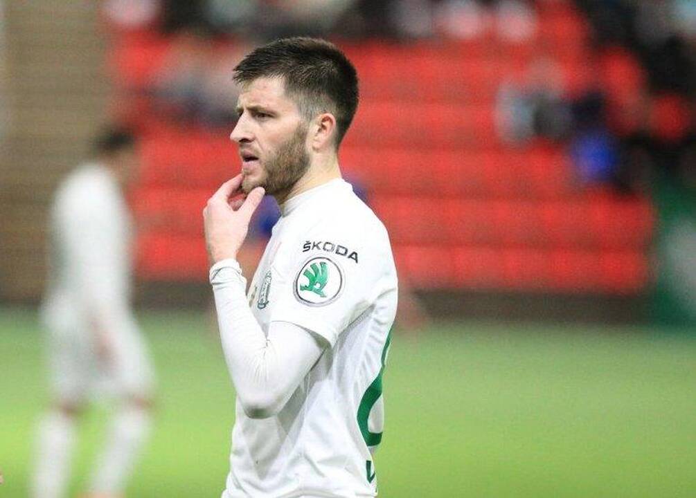 Geriausiu A lygos futbolininku išrinktas Mantas Kuklys