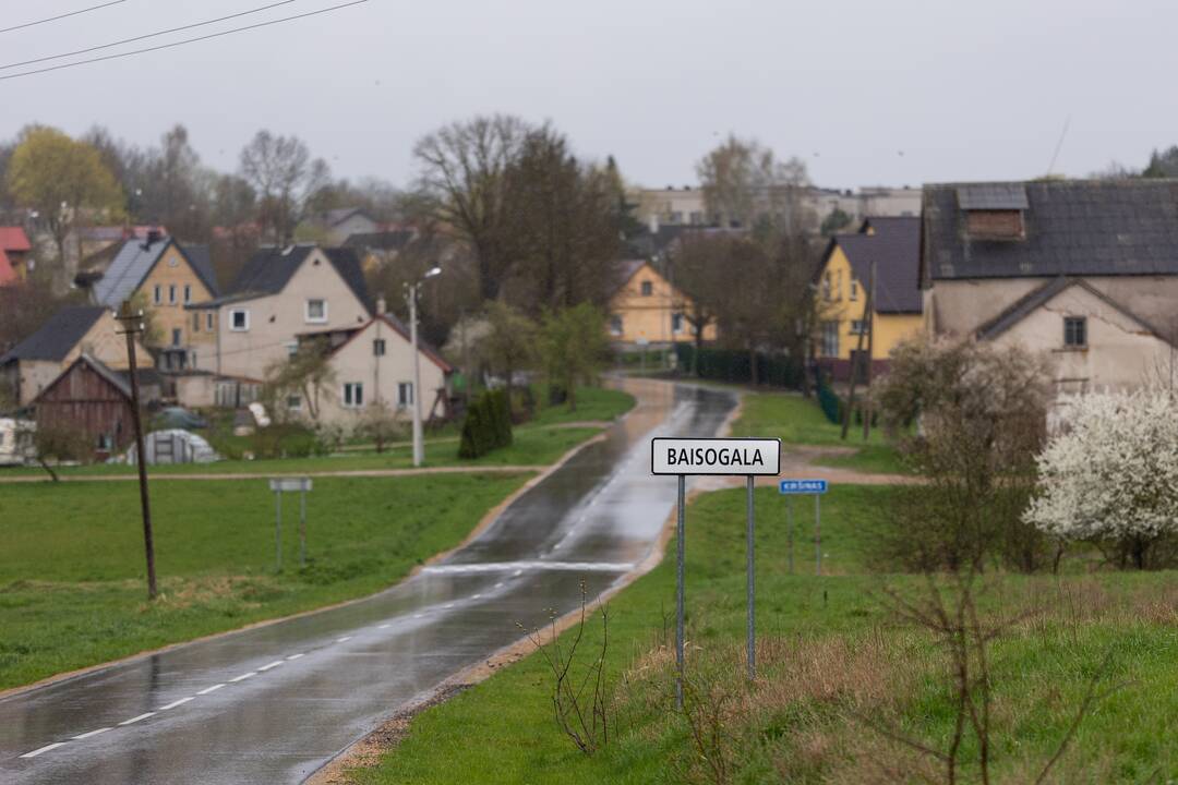 Baisogala ir jos apylinkės, kur planuojama statyti „Rheinmetall“ gamyklą