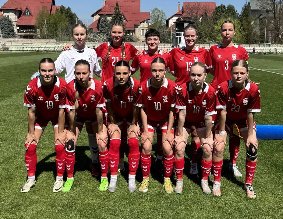 Merginų U19 rinktinė pergale baigė pasirodymą Europos čempionato atrankos turnyre
