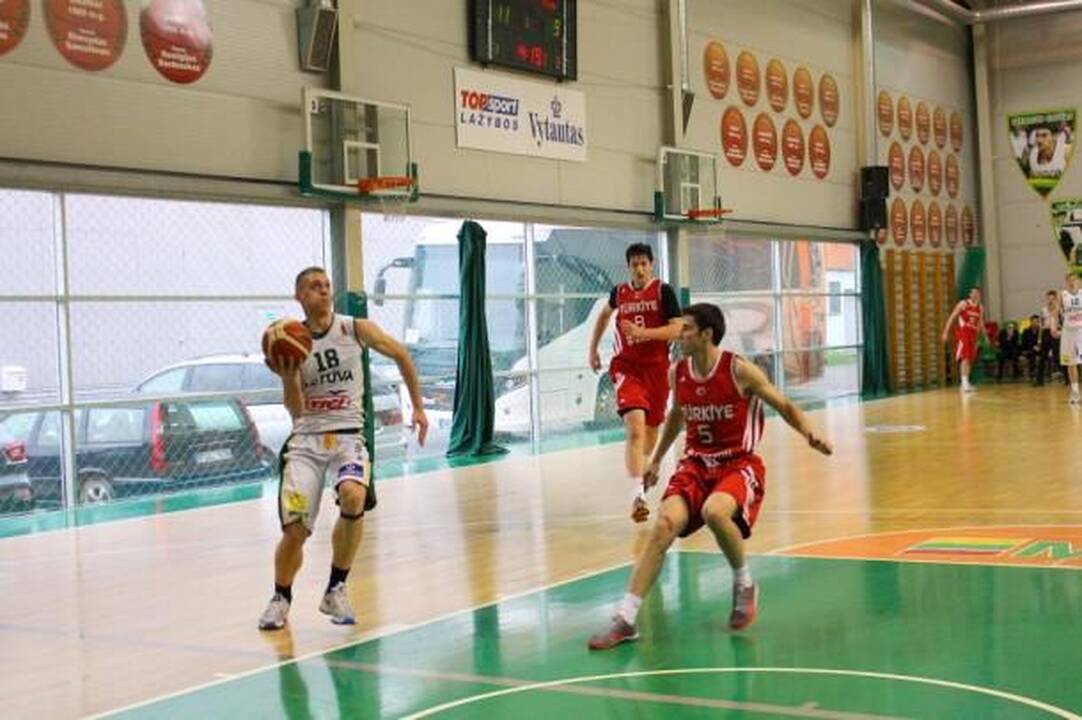 Lietuvos 17–mečiai krepšininkai trečią kartą nugalėjo Turkijos bendraamžius