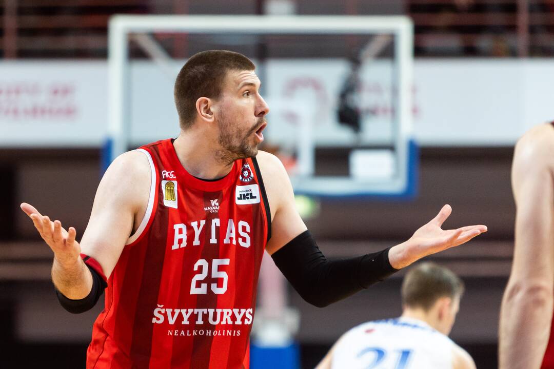 LKL: Vilniaus „Rytas“ – Pasvalio „Pieno žvaigždės“ 91:75