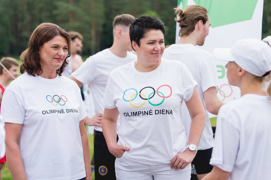 Lietuviškos olimpinės mylios bėgimas