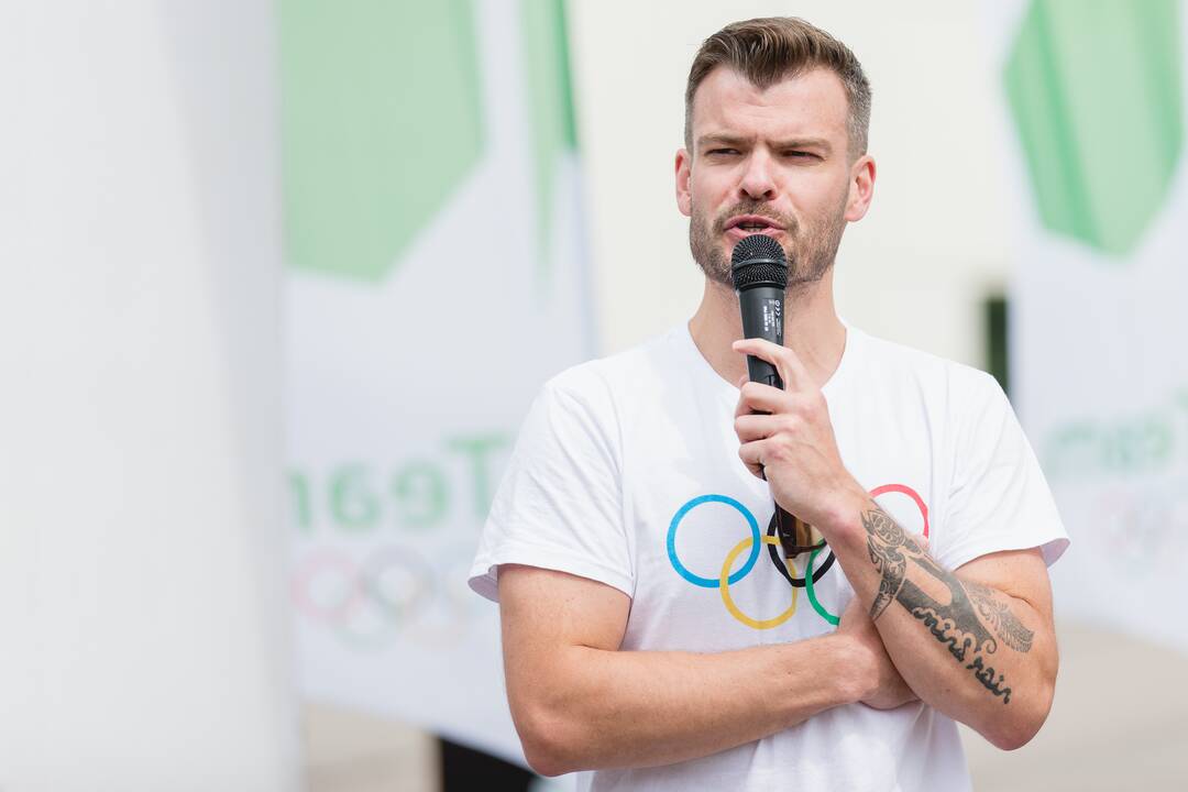 Lietuviškos olimpinės mylios bėgimas