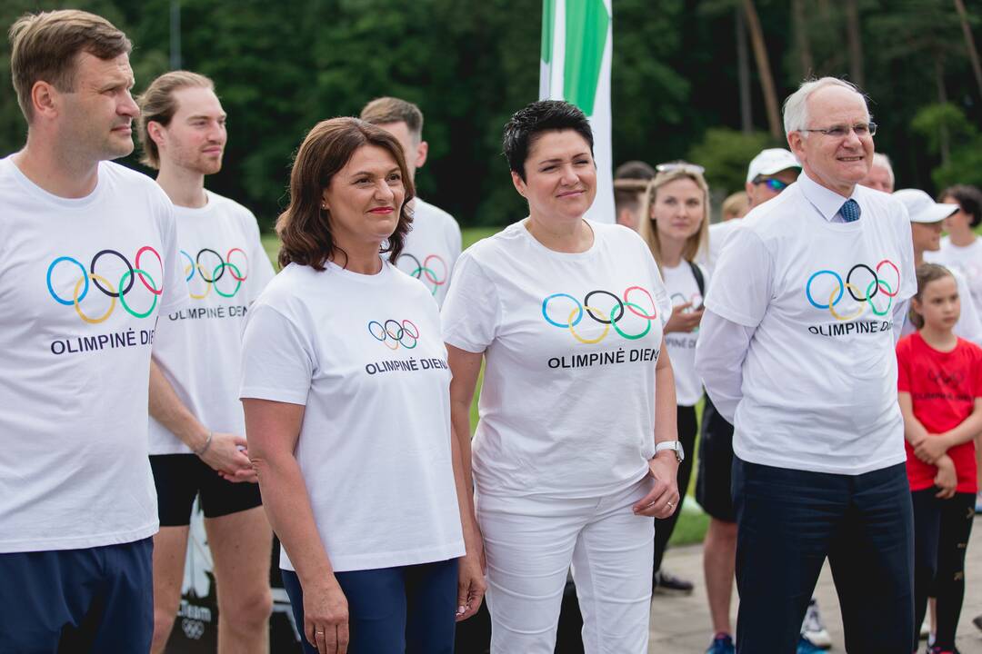 Lietuviškos olimpinės mylios bėgimas