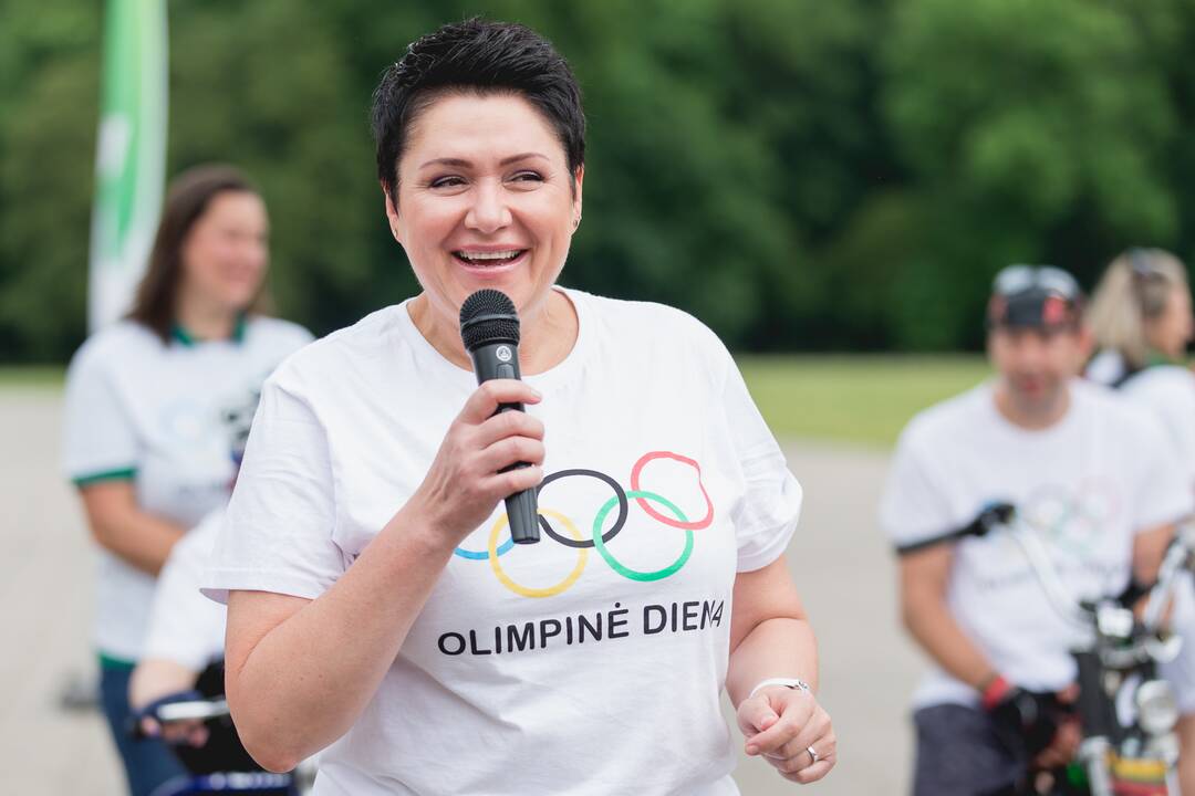 Lietuviškos olimpinės mylios bėgimas
