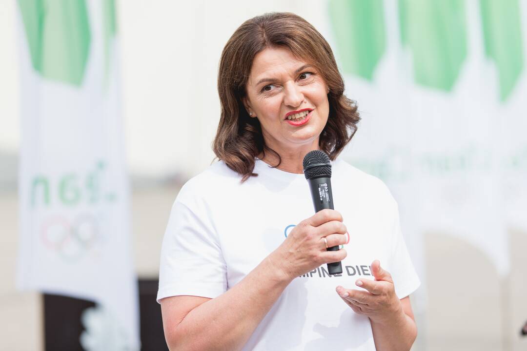 Lietuviškos olimpinės mylios bėgimas