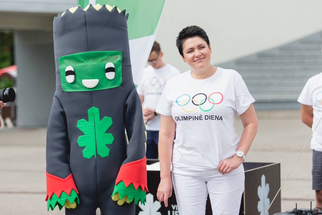 Lietuviškos olimpinės mylios bėgimas