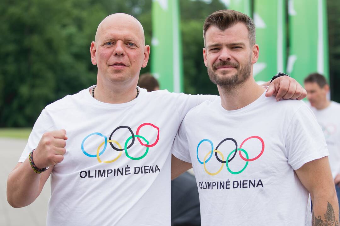 Lietuviškos olimpinės mylios bėgimas