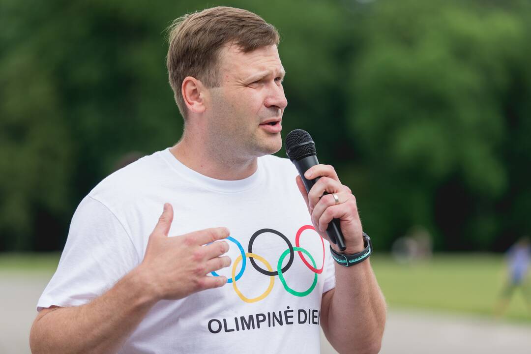 Lietuviškos olimpinės mylios bėgimas