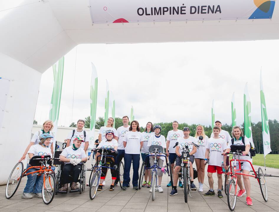 Lietuviškos olimpinės mylios bėgimas