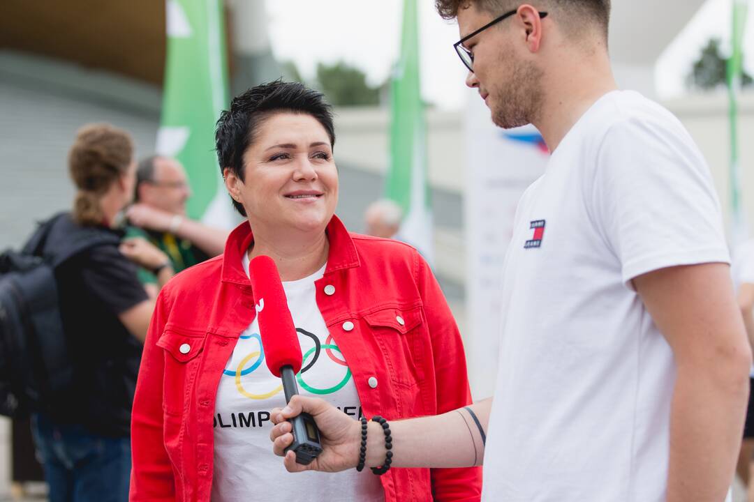 Lietuviškos olimpinės mylios bėgimas