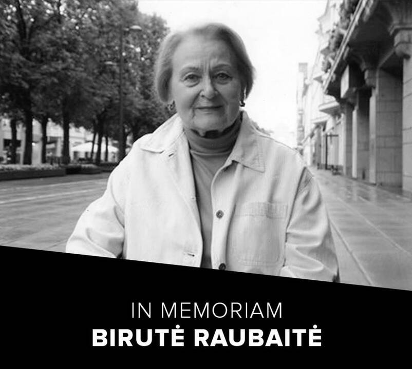 Mirė aktorė B. Raubaitė 